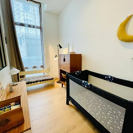 Liberte - Grand 4 Pers Avec Parking Centre شقة ليل