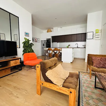 Lille centre - 4 adultes - 2 bébés Parking privé - Vieux-Lille à pied Apartamento