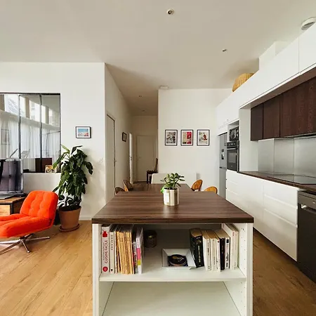 Liberte - Grand Ideal Familles & Pros, Centre Lille, Parking דירה *